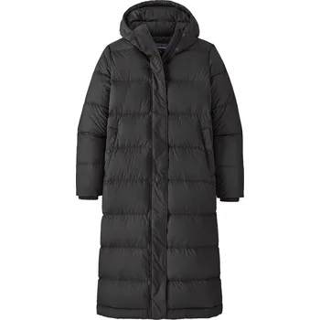 Dámské oblečení Bunda PATAGONIA W SILENT DOWN LONG PARKA Lady velikost XL