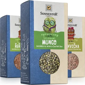 Hnojivo Sonnentor Microgreens BIO - různé druhy Varianta: Klíčivé Trio