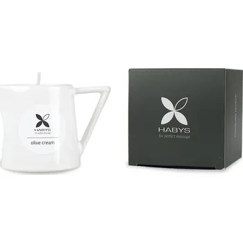 marka niezdefiniowana Masážní svíčka - olivový krém 110 ml