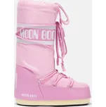 Moon Boot Icon Nylon světle růžové
