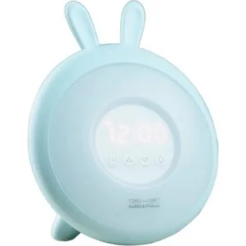 Venkovní osvětlení Rabbit & Friends Dětská lampička s budíkem | Modrá 8270/MOD