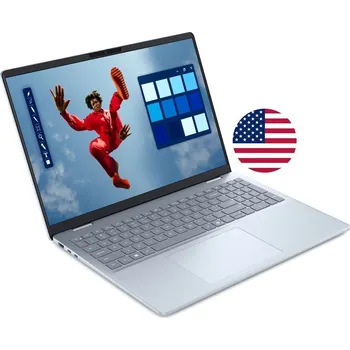 Notebook Dell 16 Plus DB16250 Notebook, Core Ultra 9 288V, 32GB LPDDR5X, 2TB SSD, Intel Arc 140V, 16" 2.5K IPS 120Hz, W11Pro, Copilot+ PC, US layout, modrý, 3Y PS on-site DB16250_LNL_210