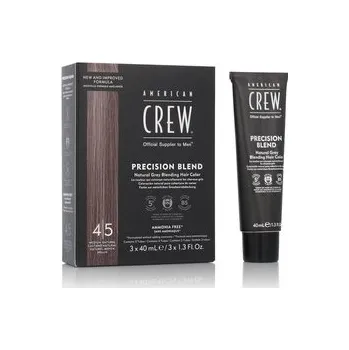 Nestandardní parfém American Crew CLASSIC: PRECISION BLEND Natural Gray Coverage 4-5 Medium Natural 3 x 40 ml