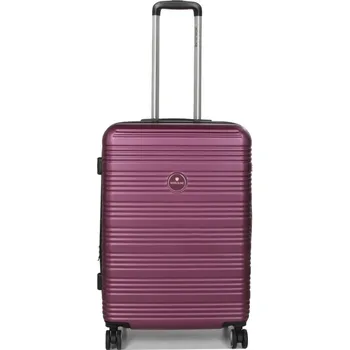Střední cestovní kufr na kolečkách s expandérem 70 l Worldline 805 fialová