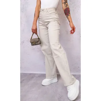 Pánské džíny Jeans béžové široké Jeans: XL/42