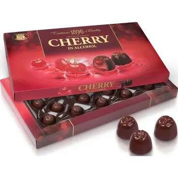 Čokoláda Cherry in alcohol 190g