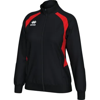 Dámská mikina ERREA´ ERREA ALICE Dámská mikina BARVA: černá - červená, Velikost: XXS Raglánové rukávy, vysoký límec, kapsy na zip