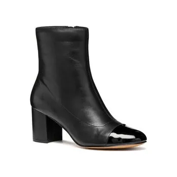 Dámské kozačky Polokozačky Geox D Virnilisa 65 D56YYA 0TUHH C9999 Černá 35