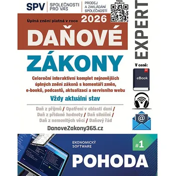 Kniha Daňové zákony 2026 Expert Ekniha