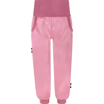 Dívčí kalhoty V-Mart, Dívčí starorůžové softshellové kalhoty (s fleecem) 86