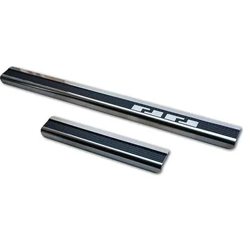 Autodoplněk Alufrost Kryty prahů - nerez+karbon Renault Grand Scenic IV