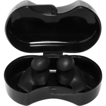 NILS Aqua Silikonové špunty do uší NILS Aqua NQAW60 černé