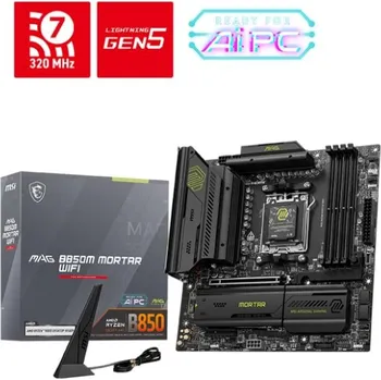 Základní deska MSI MB Sc AM5 MAG B850M MORTAR WIFI, AMD B850, 4xDDR5, 1xHDMI, WiFi, mATX