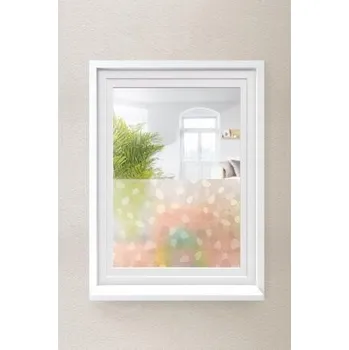 Okenní fólie Livarno Home Samolepicí folie na okno matné vitrážové sklo 67 x 200 cm