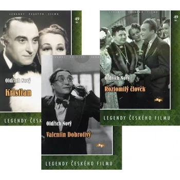DVD film Oldřich Nový 2 - kolekce - 3DVD