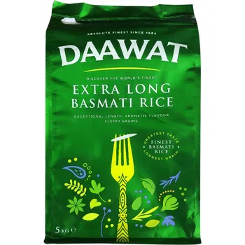 Rýže Daawat Basmati rýže extra dlouhá 5 kg