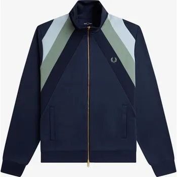 Pánské oblečení Mikina Fred Perry Dk Airforce 738 1198898 M