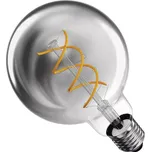 Emos Z52311 DECO SMOKE BULB - Retro LED žárovka E27 G95 s kouřovým sklem, 4,5W, 1800K (LED žárovka Edison do retro a rustikálních svítidel)