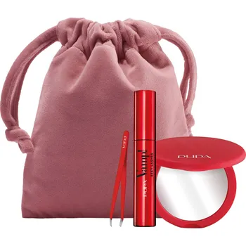 PUPA Milano Dárková sada s pinzetou a zrcátkem Sexy Lashes Mascara + 2 měsíce na vrácení zboží