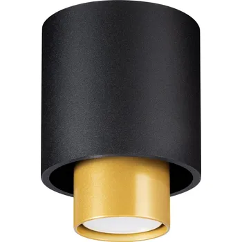Sollux Lighting Stropní svítidlo NESI černé