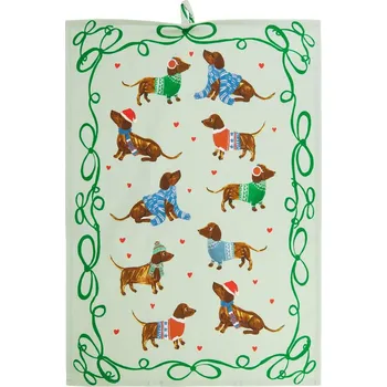 Utěrka Butlers KITCHEN TALES Utěrka jezevčík 50 x 70 cm