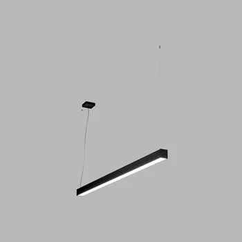 LED2 Úzké závěsné lineární LED svítidlo Noli II Barva: Černá, Délka: 1500 mm, Stmívání: Stmívatelné DALI Tunable White 3238253DTW