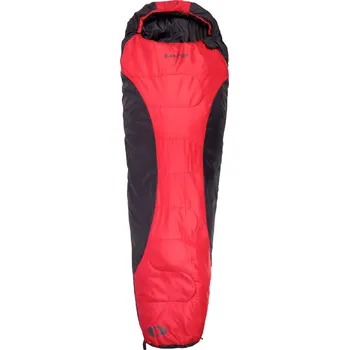 Spacák Třísezónní spacák Loap Solle Zip: Pravý / Barva: červená/černá