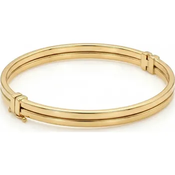 Náramek ŠPERKY-NM, Zlatý dámský náramek kruh 1602 Délka náramku: pevný kruh