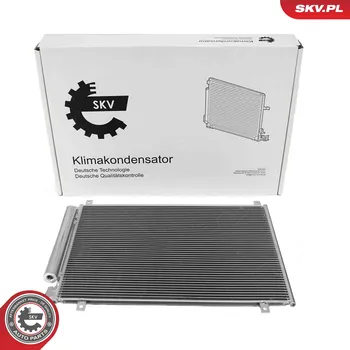 Ventilátor topení a klimatizace Kondenzátor klimatizace ESEN SKV 86SKV166