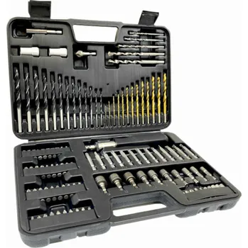 Vrtačka Silver Stříbrná vrtačka VRTÁKY A BITY 109 ks. /STŘÍBRO