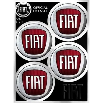 Dárková krabička Sada samolepek Fiat