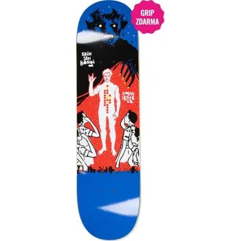 Příslušenství pro skateboard SK8 DESKA POLAR Shin Sanbongi - Fanzilla - modrá - 8.125S + při osobním odběru 1 846 Kč