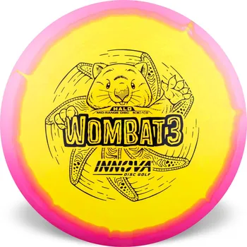 Disc golf Innova WOMBAT3 Halo Star Barva: Červeno-modrá, Váha: 177 g