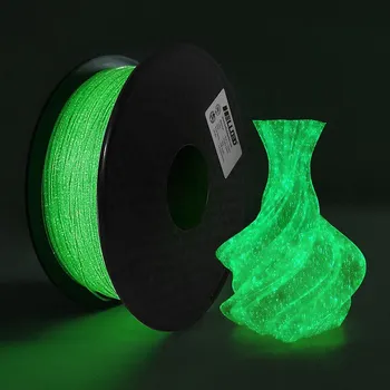 3D tisk HELLO3D 1 kg PLA Svítící - Zelená světluška (Green firefly)