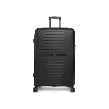 Módní doplněk Velký kufr Beverly Hills Polo Club CEO-BHPC-WAL-007-L Černá NOSIZE