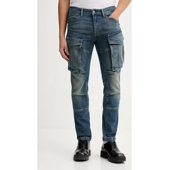 Pánské džíny Džíny G-Star Rovic zip 3d regular tapered denim D23077.D498 modrá 55J, vel. 32/32