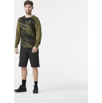 Pánské tílko triko PICTURE Osborn print L/S MAGMA TOBACCO PRINT velikost oblečení XL