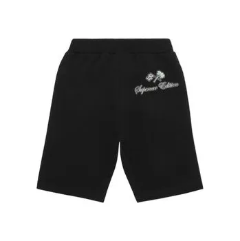 Pánské kraťasy PHILIPP PLEIN Šortky 28181 Černá Jogger Fit 8