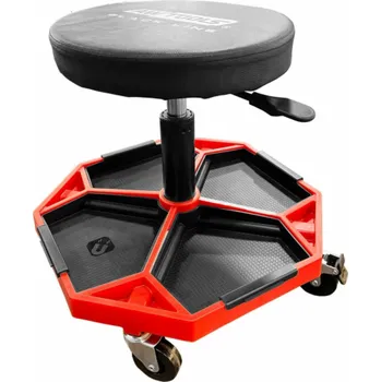 SEDADLO DO DÍLNY AWTOOLS NASTAVITELNÉ S PŘIHRÁDKAMI BLACK LINE