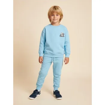 Chlapecké kalhoty Sinsay - Volné teplákové kalhoty - světle modrá - 506AY-50X - 506AY-50X-98