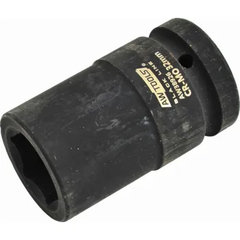 Elektrická zásuvka AWTools HEXAGON RÁZOVÁ ZÁSUVKA 1 DLOUHÁ 30mm ČERNÁ ŘADA