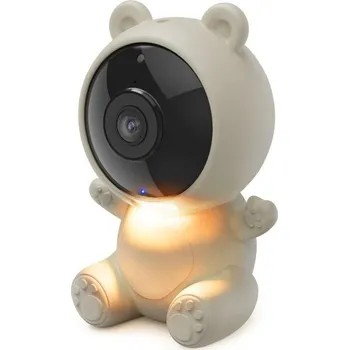 IP kamera Hama Smart Wi-Fi chůvička/noční lampička - krémová