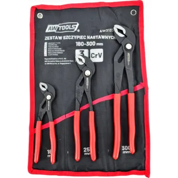 Kleště AWTOOLS NASTAVITELNÉ KLEŠTĚ SET 3ks. (7/10/12)