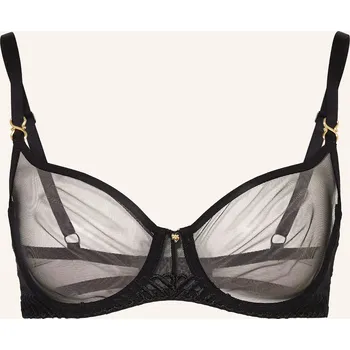 Podprsenka Aubade Dámská Podprsenka S Kosticemi Sheer Emotion, černá, 80B