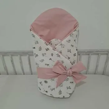 Zavinovačka Pro útulný domov Rychlozavinovačka s mušelínem Starorůžová s bylinkami Rychlozavinovačka: s mašlí bez suchého zipu