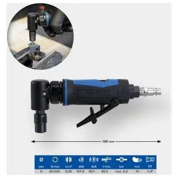 Nářadí pro automobil Přímá bruska (stlačený vzduch) Brilliant tools BT160701