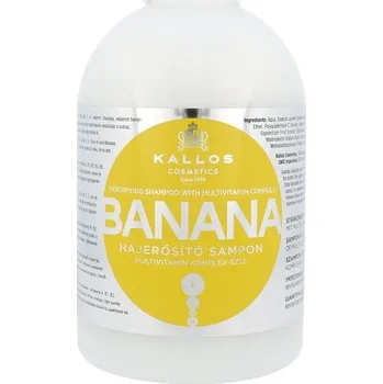 Nestandardní parfém Kallos Posilující šampon s extrakty z banánu (Banana Fortifying Shampoo with Multivitamin Complex) 1000 ml woman