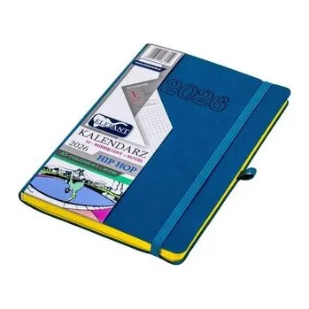 Diář Kalendarz 2026 A5 12M + notes Hip hop atramentowy