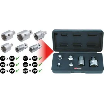 Autodílna Zvětšovací/redukční adaptér-sada, Knarre KS TOOLS 911.0106