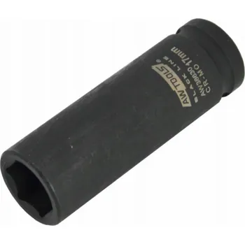 Elektrická zásuvka AWTools HEXAGON RÁZOVÁ ZÁSUVKA 1/2 LONG 16mm BLACK LINE